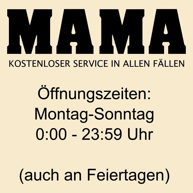 Mama Muttertag Service 24/7 1c