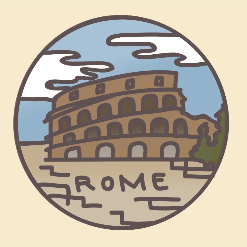 Rome (Italy) Illustration