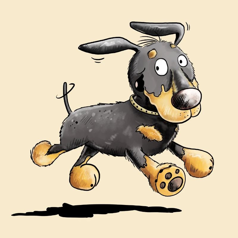 Flotter Dackel - Dachshund - Teckel - Geschenk