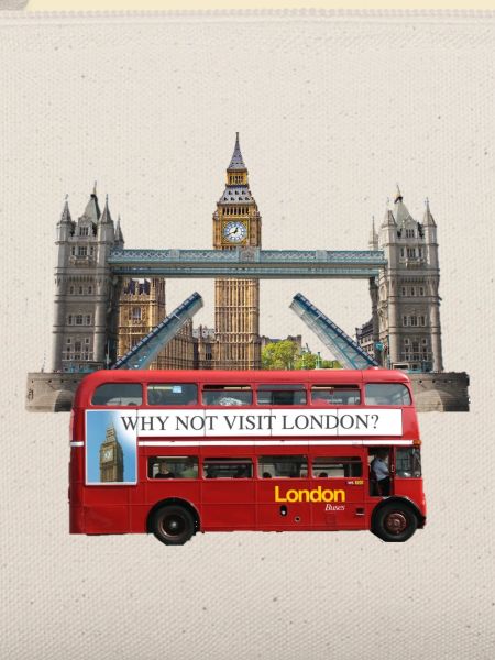 London Landmarks Collage
