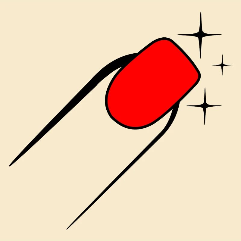 Nagellack Maniküre Logo