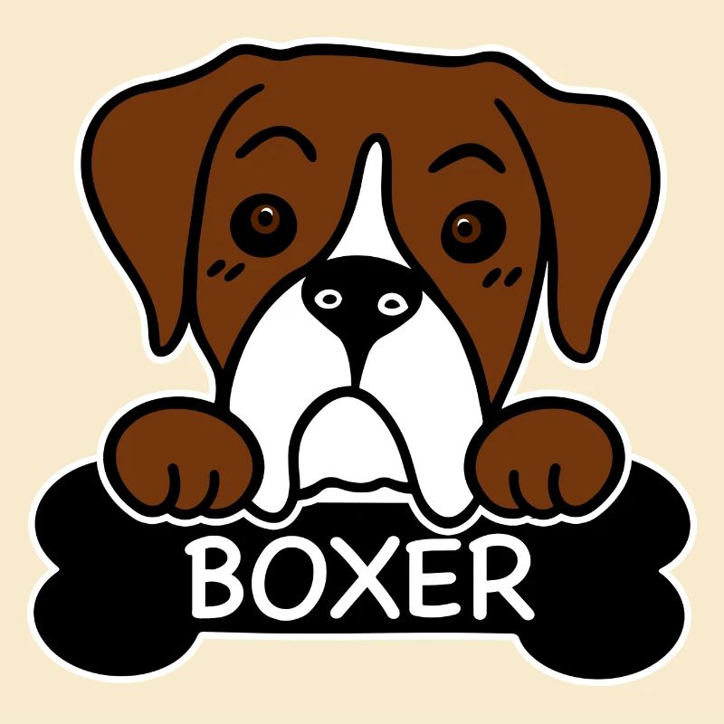 Boxer and bones