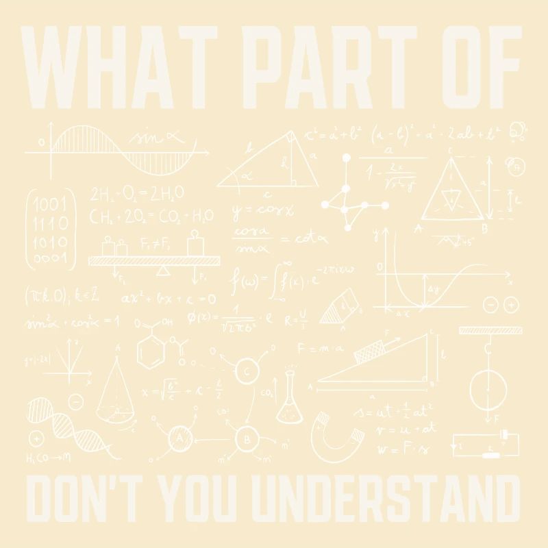 Quelle partie de ne comprenez-vous pas Funny Math