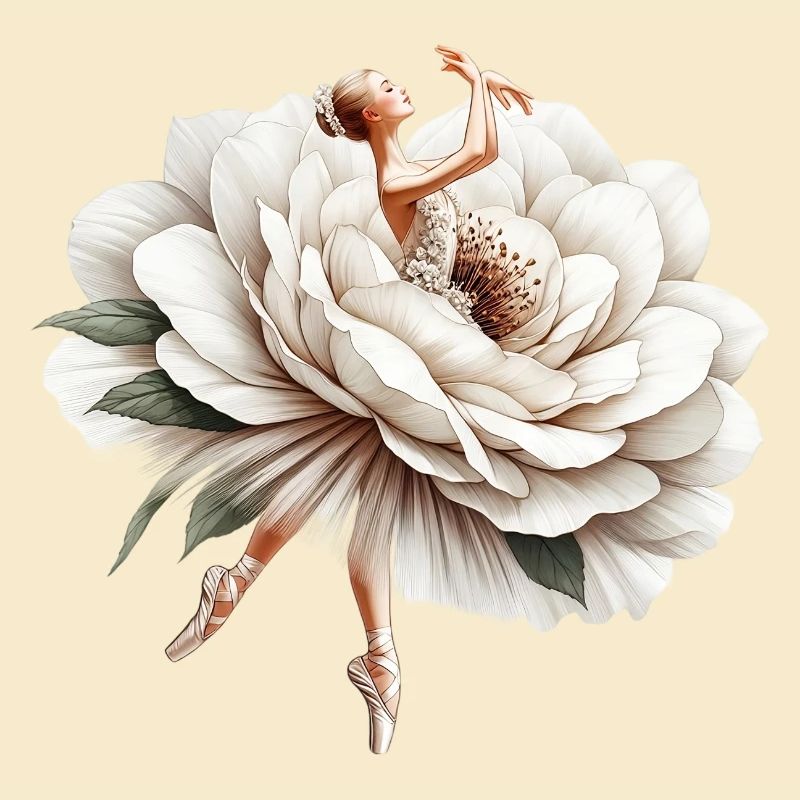 Danseuse de ballet avec tutu