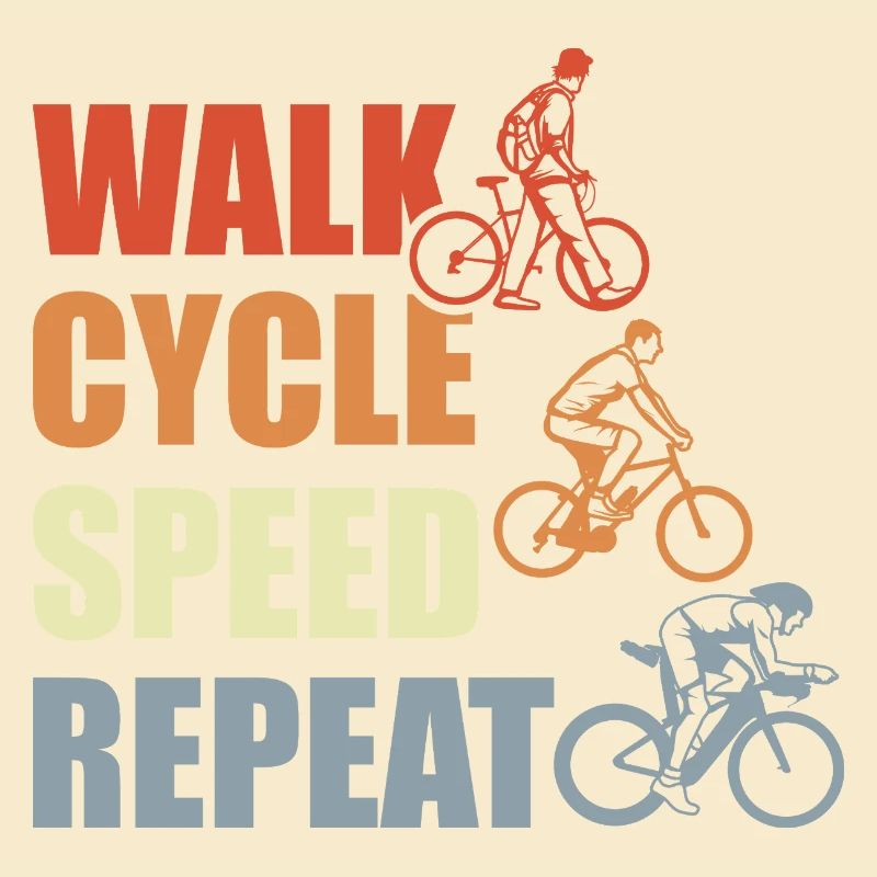 Radfahren Routine