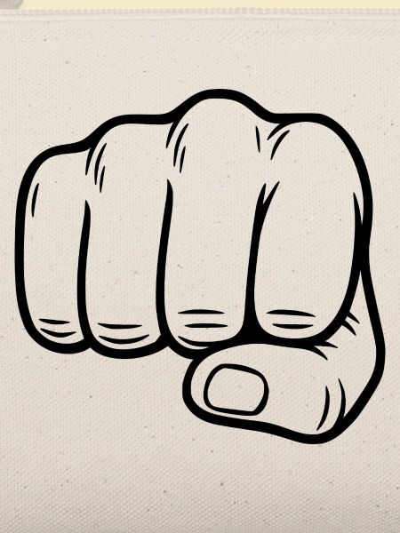 Faust Handzeichen – Fist Symbol