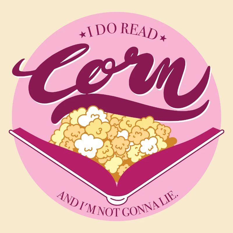 Corn mit rosa Hintergrund