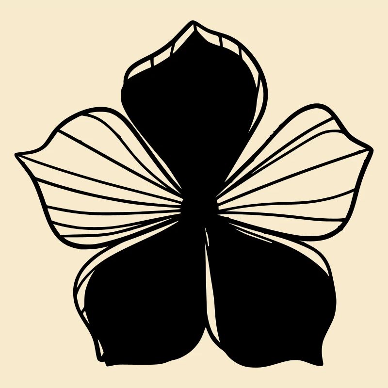 Design floral graphique transparent - Graphique fleur