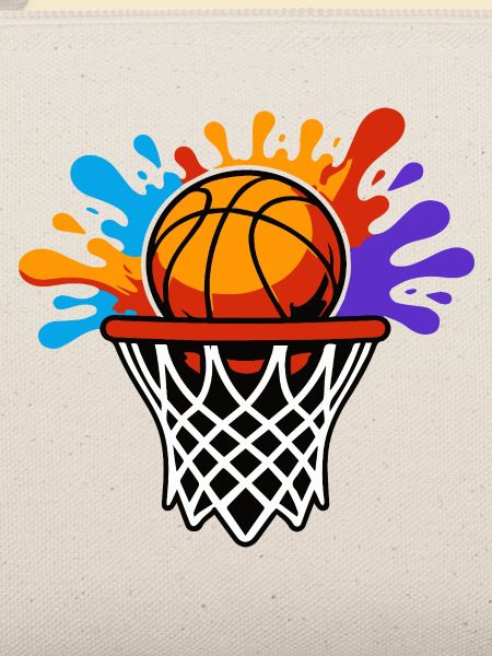 Rainbow Splash Basketballkorb