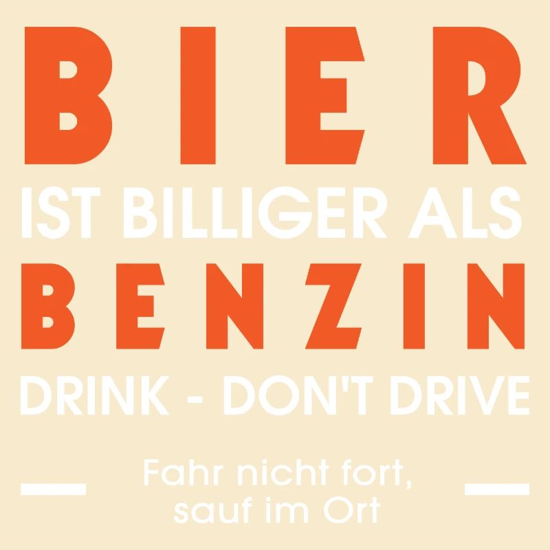 Bier billiger als Benzin
