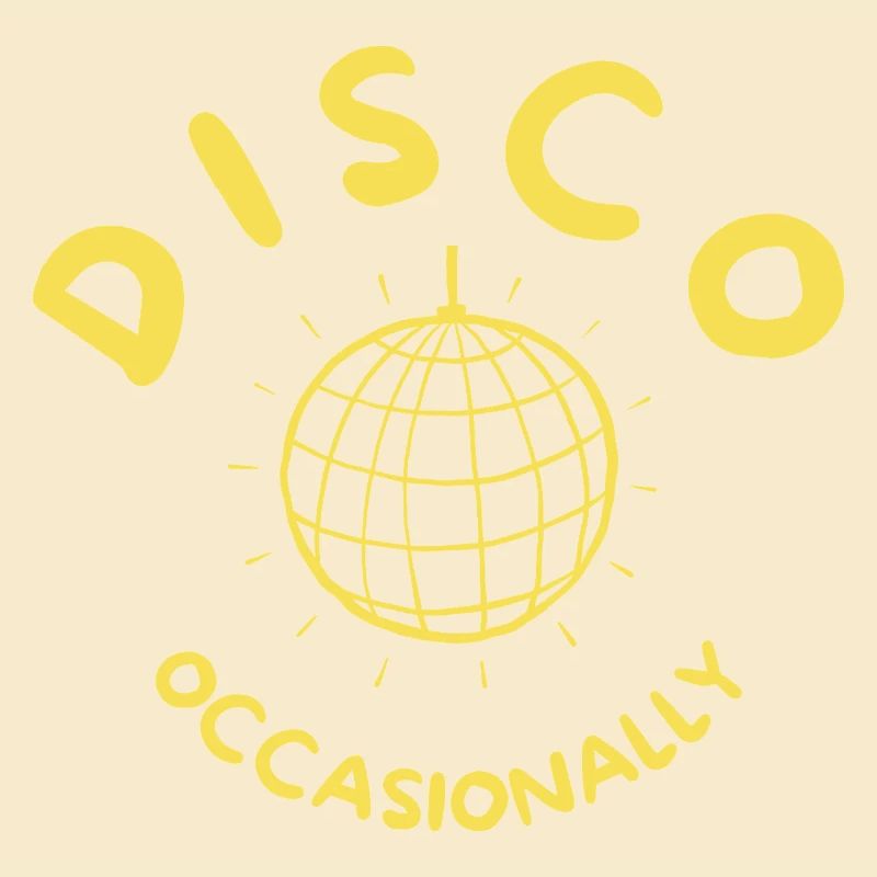 Disco occasionnellement - Ensemble ensemble rétrojaune