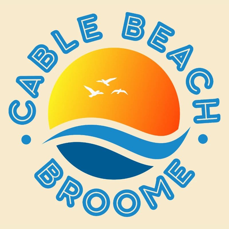 Plage de Cable Broome Coucher de soleil