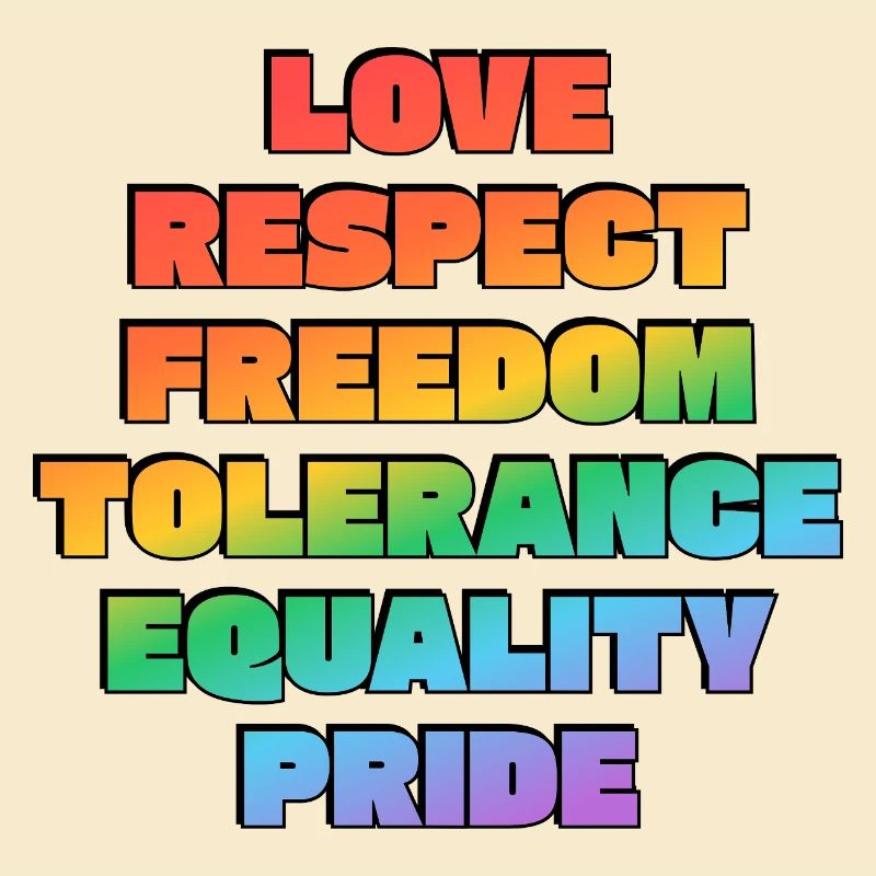 Rainbow Pride Values