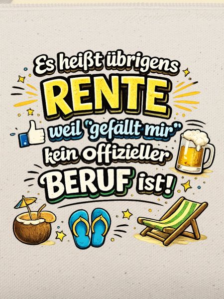 Rente statt Beruf: Urlaubsleben