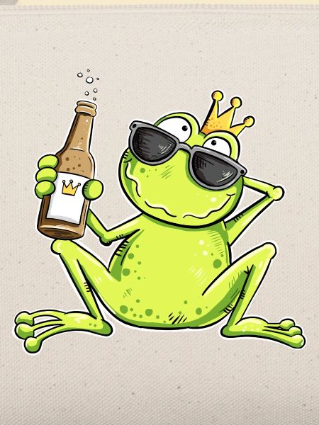 Lustiger Frosch Junggeselle | Single Geschenk