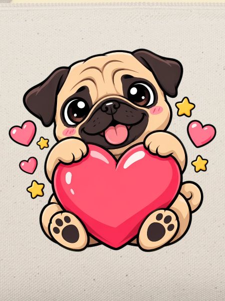 Mops Hund süßer Mops niedlicher Mops