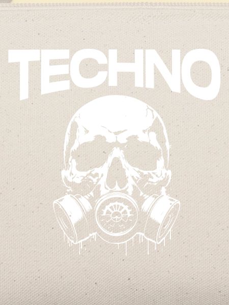 Techno Skull Gasmaske Graffiti
