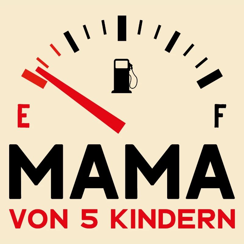 MAMA 5 KINDER MUTTER FÜNF KINDER MUTTERTAG