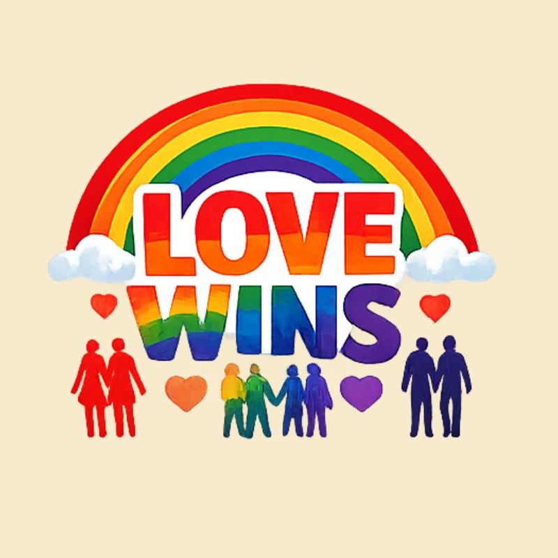 LIEBE GEWINNT Regenbogenstolz