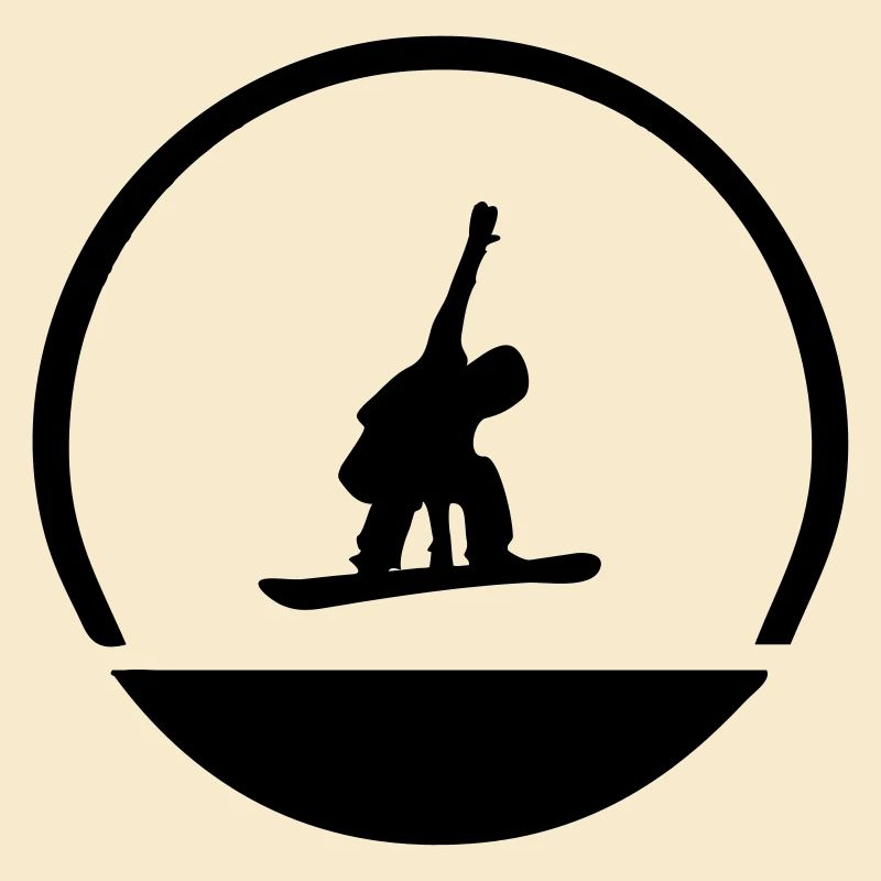 Snowboarder Emblem