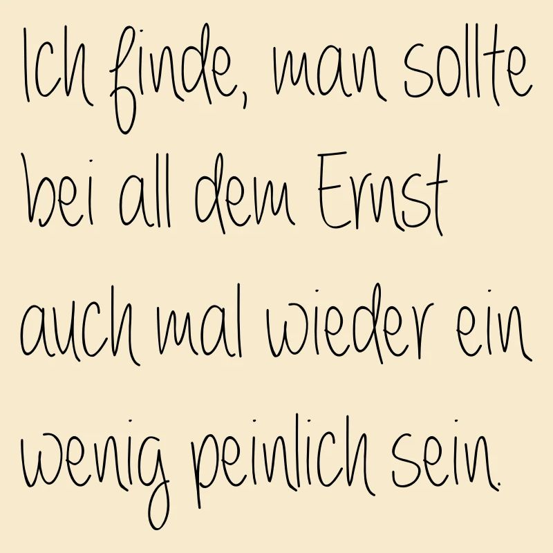 Lustiger Spruch