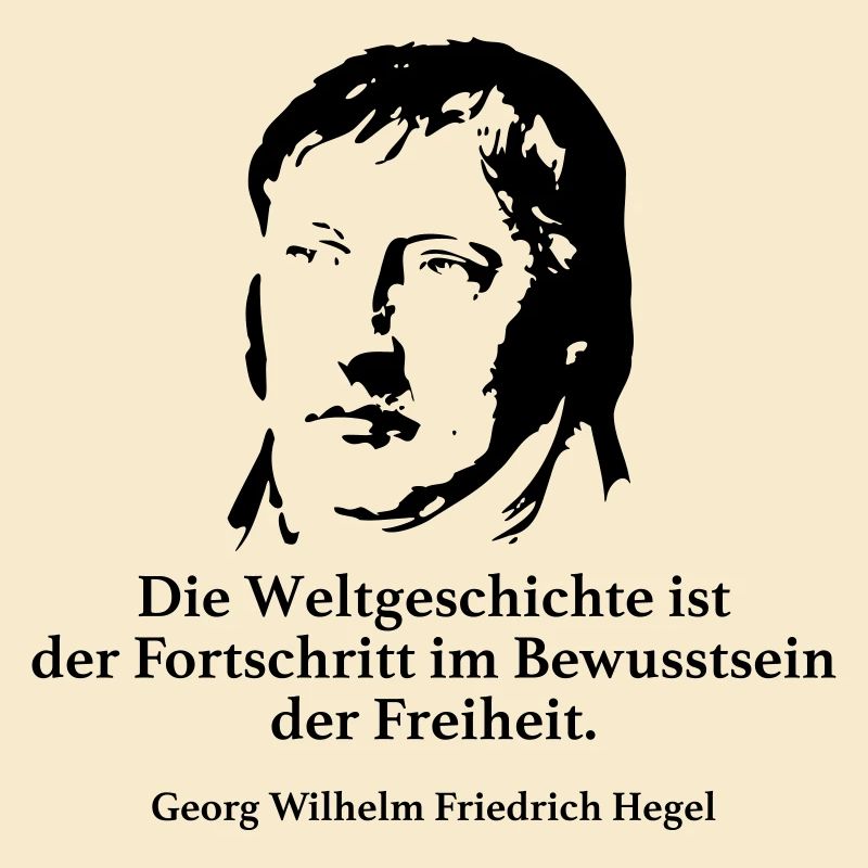 Hegel: L'histoire du monde est le progrès dans