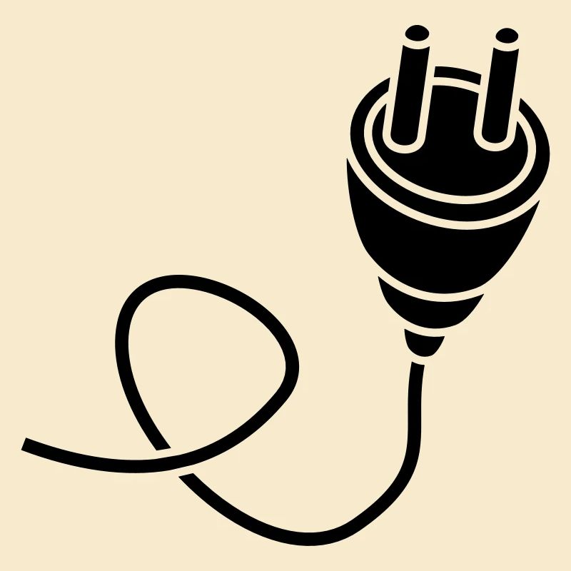 black connect connection cable plug plug