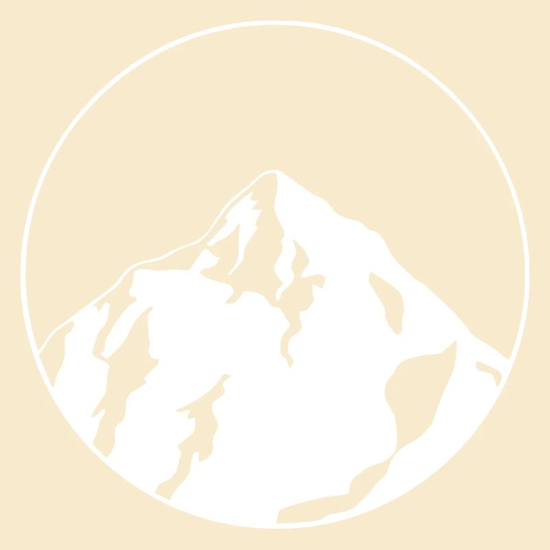big mountain in a circle - Design