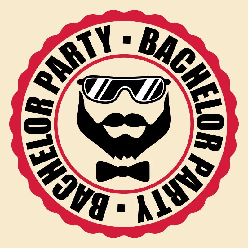 circle ring stamp team bachelor party bache