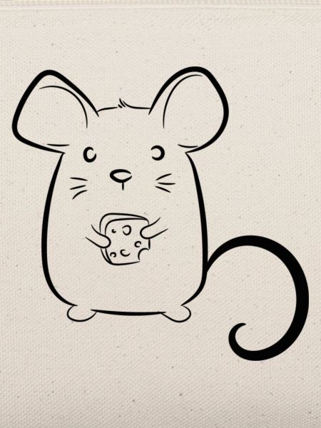 Mouse with cheese