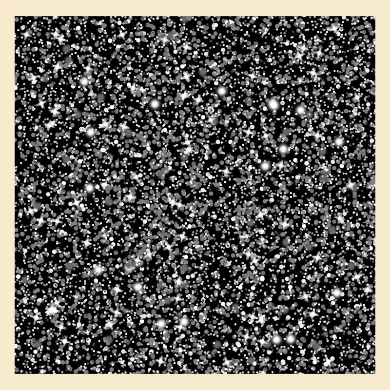 False silver glitter background