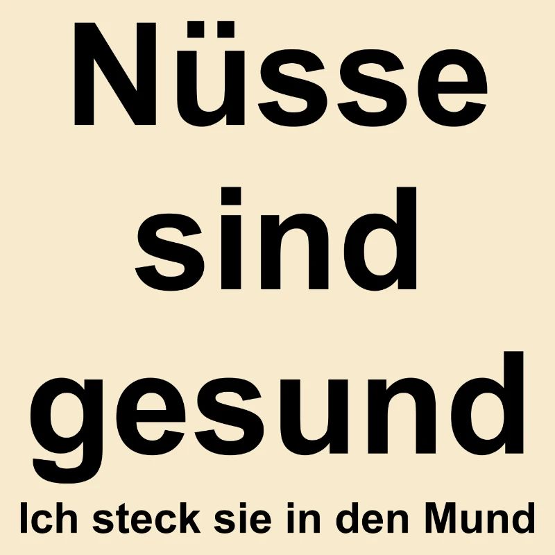 Nüsse sind gesund