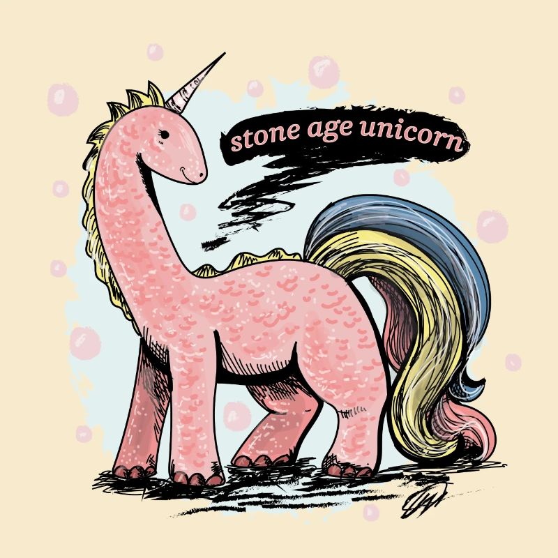 Steinzeit Einhorn