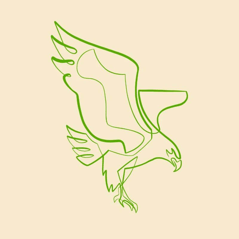 Eagle einzeilig / einzeilig