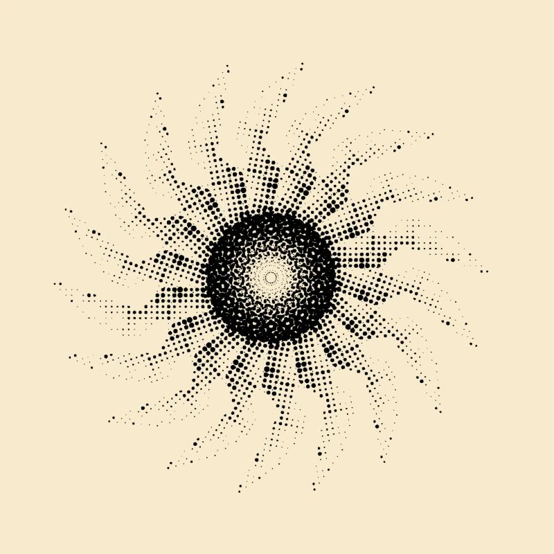dotted shape gyroscopic pinwheel 4