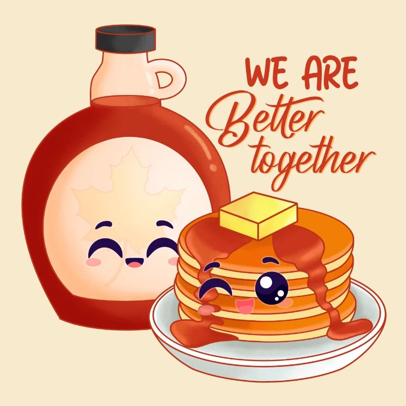 pancake, maple syrup, breakfast