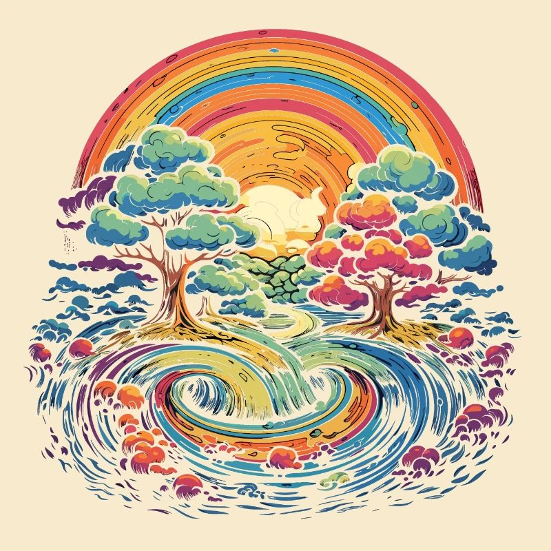 Regenbogen Wunderwelt