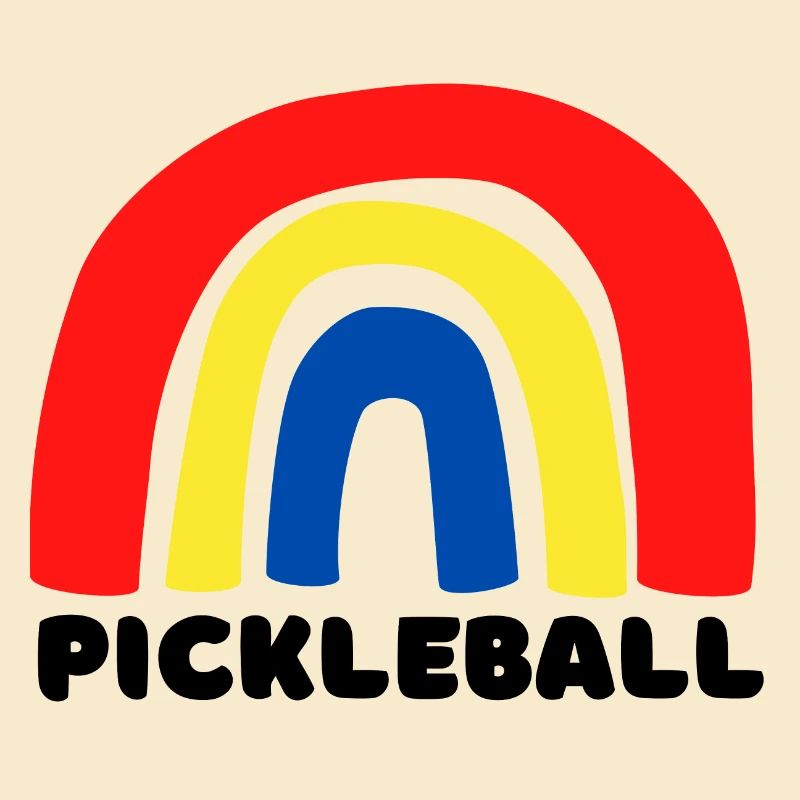 Pickleball rainbow
