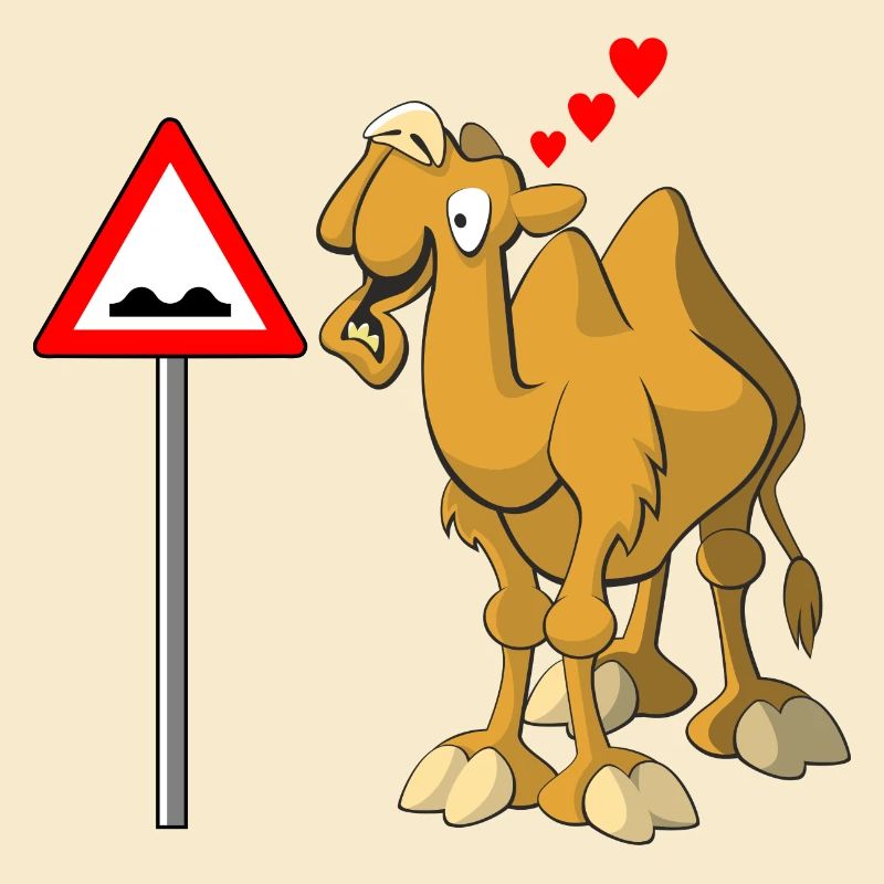 Kamel verliebt