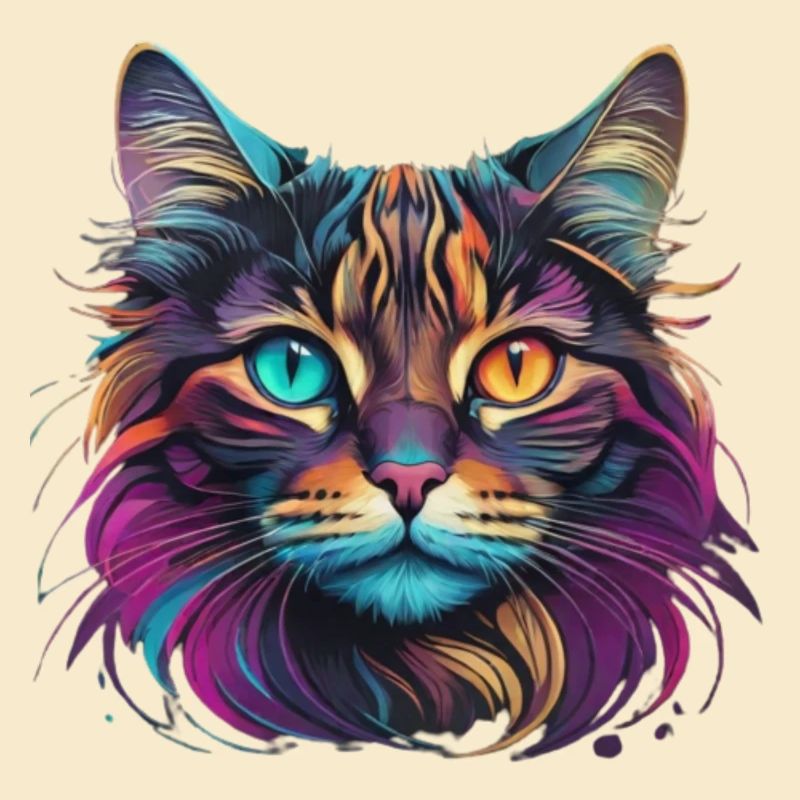 Katzen Kopf