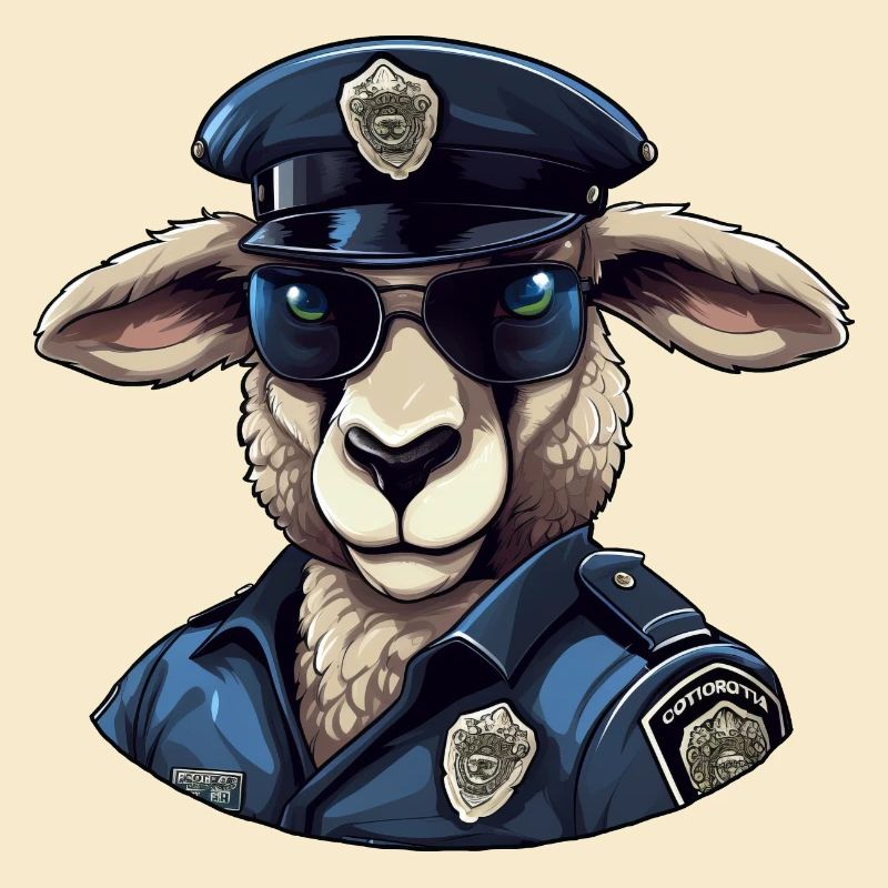 Sheep Policeman