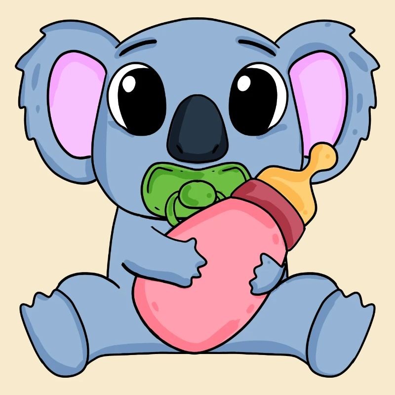 Baby Koala Motiv Koalabär