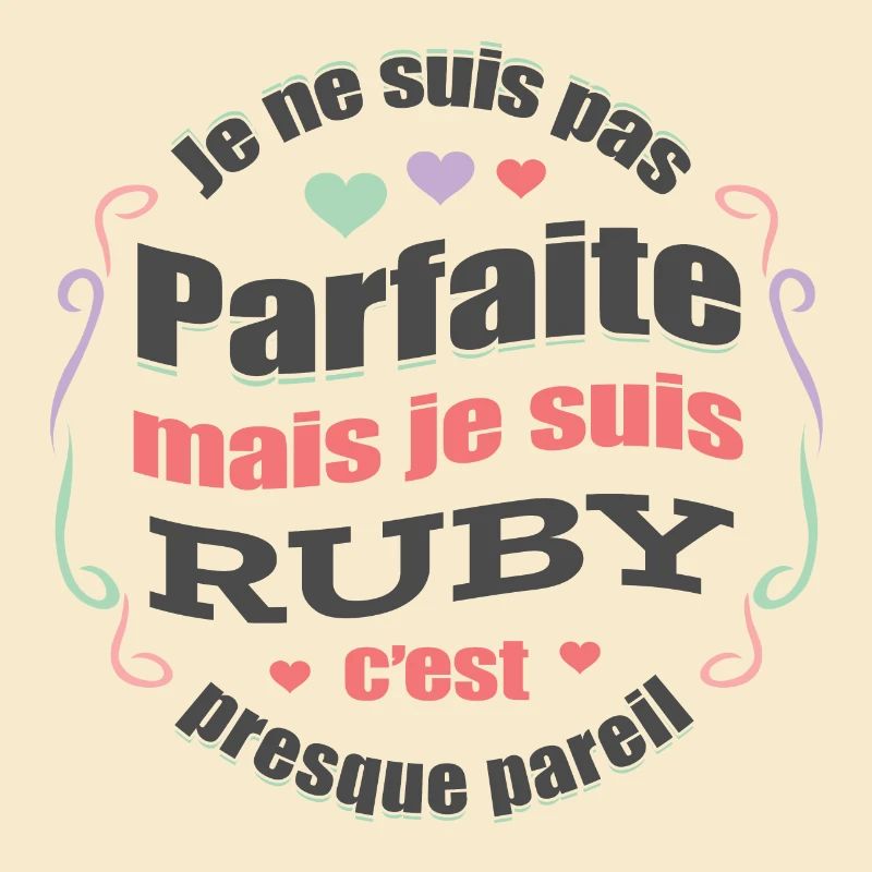RUBY PARFAITE - PRENOM RUBY