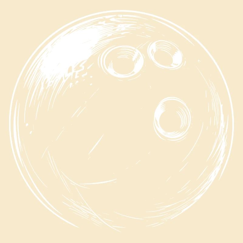Dessin de boule de bowling