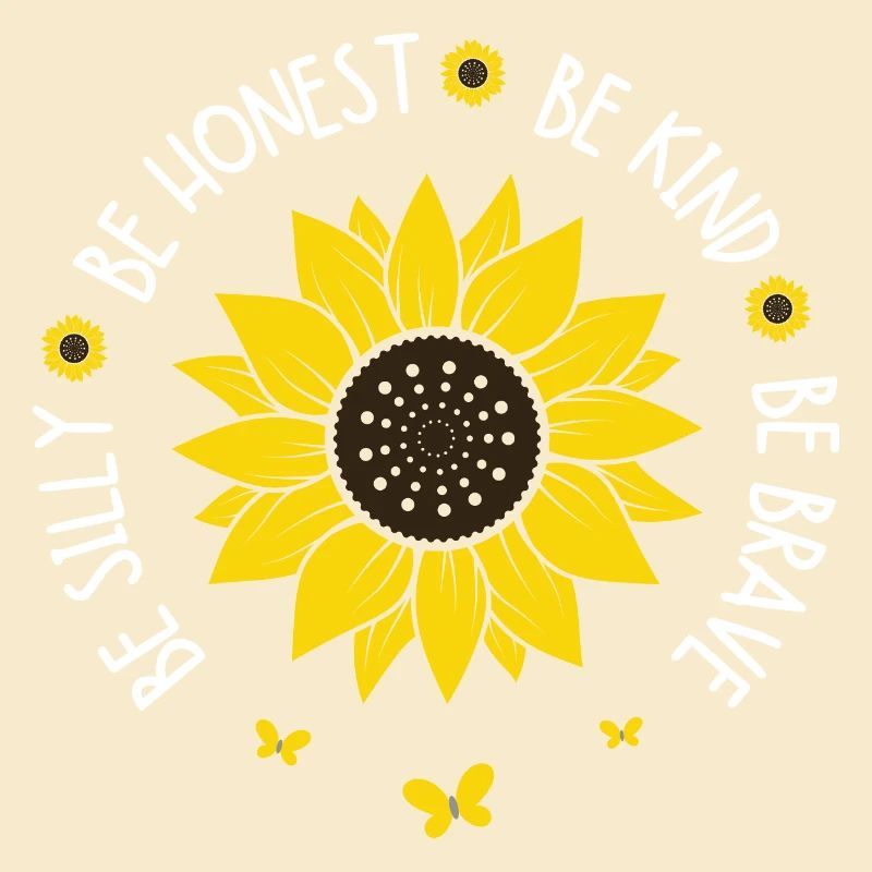 Sei albern, sei ehrlich, sei freundlich, sei mutig