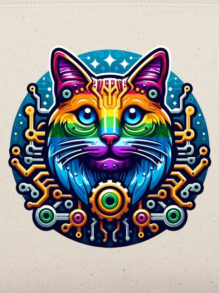 Mechanical Rainbow Cat