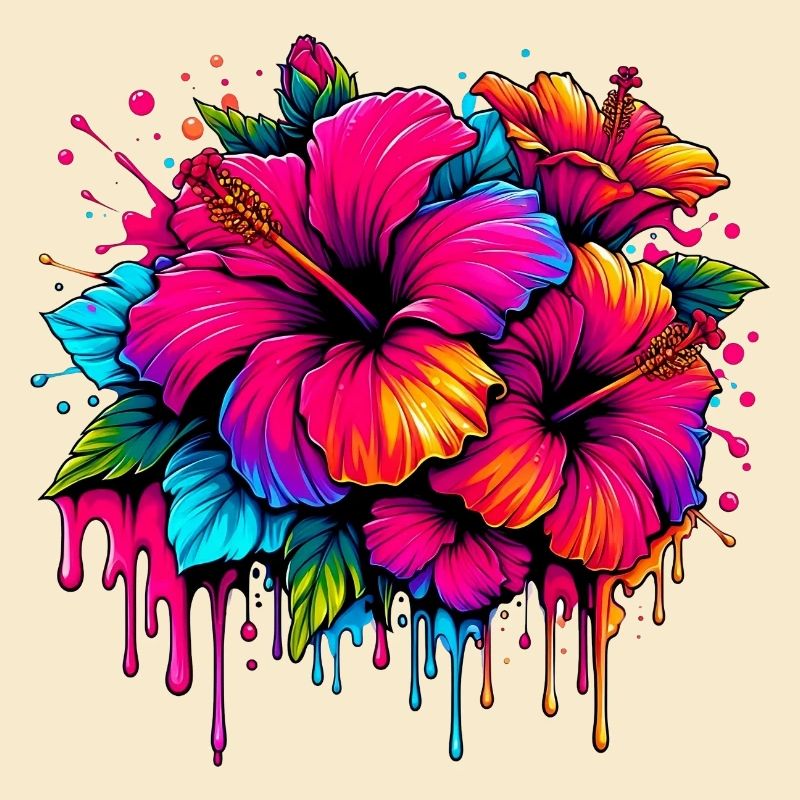 Fleurs d’hibiscus
