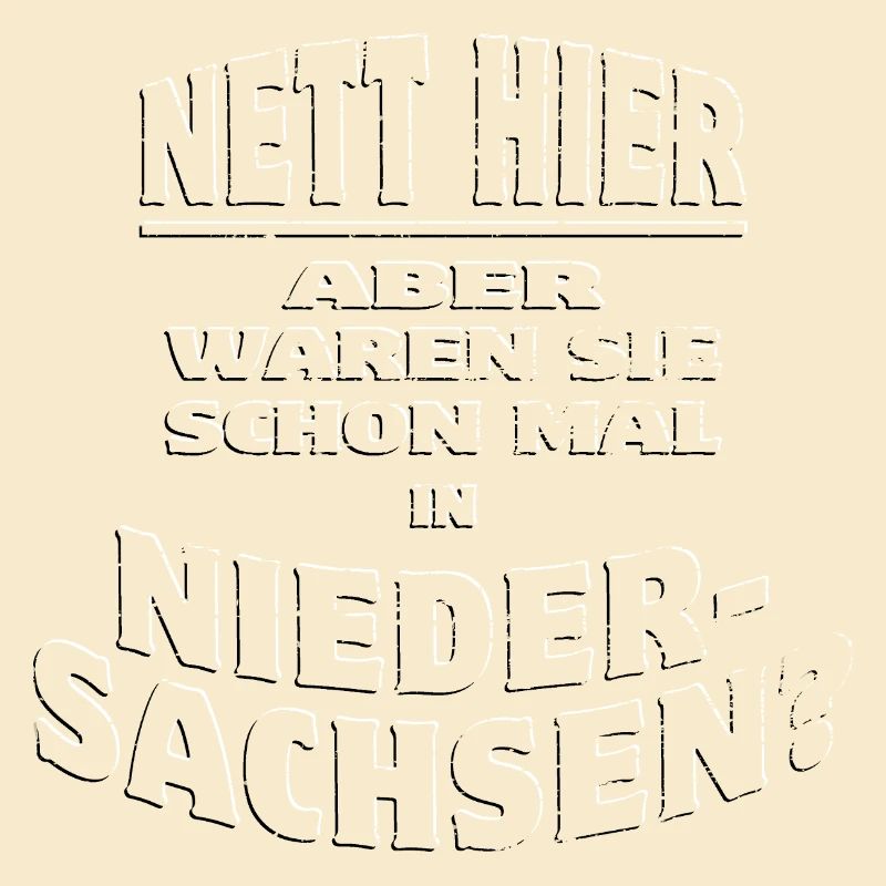 Nett Hier NIEDERSACHSEN Rundbogen embossed