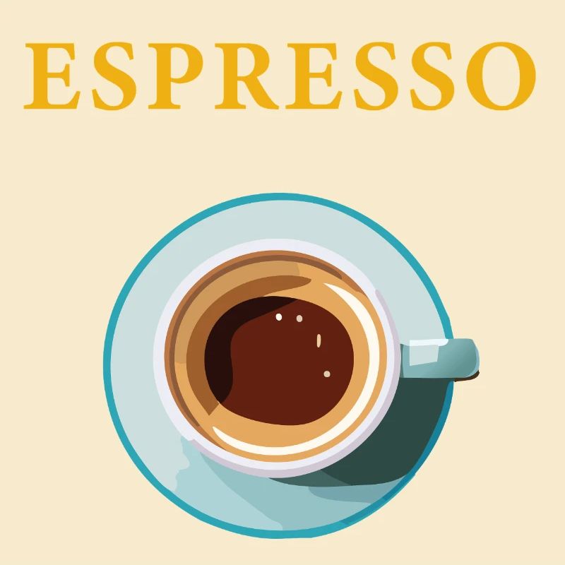Espresso Coffee Pattern for Coffee Lovers