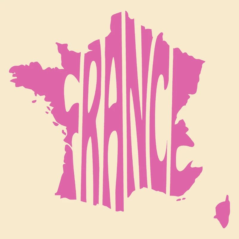 France Map Graphic